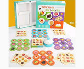 Wooden Brain developemental toy - Delicious desserts game - with ring bell timer - EKT2465