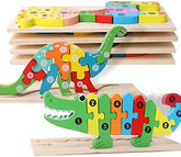 Wooden Puzzle board - 1 pc random design will be shipped - EKT2517