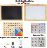 Wooden Tangram 3 in 1 educational board - Big - EKT2529