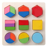 Wooden Shape Sorter - Single Board - EKT2531
