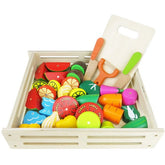 Wooden Vegetable Cutting Board 17pcs - EKT2541