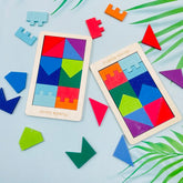 Wooden Puzzle Block - design no 5 - EKT2547