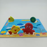 Wooden Jigsaw Puzzle Underwater world - EKT2553