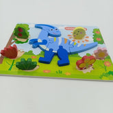 Wooden Jigsaw Puzzle Parasaurolophus - EKT2556