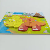 Wooden Jigsaw Puzzle Triceratops - EKT2557