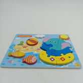 Wooden Jigsaw Puzzle Elephant - EKT2560