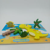 Wooden Jigsaw Puzzle Tyrannosaurus rex - EKT2561