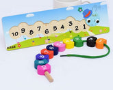 Caterpiller lacing toy - EKT2580