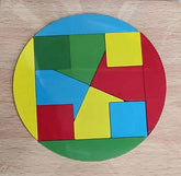 Wooden tangram puzzle design no 2 - EKT2583