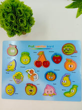 Wooden Cognitive board Fruit - EKT2640