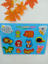 Wooden Cognitive board Animal - EKT2642