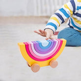 Wooden rainbow blocks - EKT2651