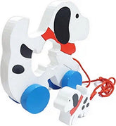 Wooden 2 in 1 pullalong Dog - EKT2663