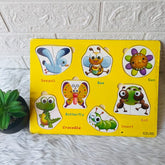 Wooden 2pc puzzle Insect - EKT2668