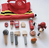Wooden firefighter suit simulation toy - EKT2674