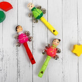 Whistle rattle for just born 1pc random design will be shipped - EKT2710