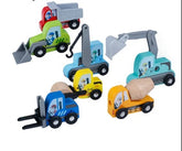 Wooden Construction set pretend play set - EKT2779