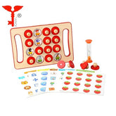 Wooden Matching Memory Chess Inteligence Game - EKT2905