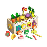 Wooden Vegtable Sorting Toys - EKT2992