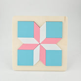 Wooden Tangram Puzzle Flower - EKT3020