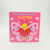 Wooden 6X6 Puzzle Fluter Butter Fly - EKT3023