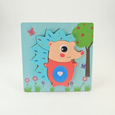 Wooden 6X6 Puzzle Pokupine - EKT3029
