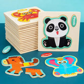 Wooden Mini Jigsaw Puzzle I Pc Random Design Will Be Shipped - EKT3050