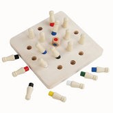 Wooden Memory Chess Square Shape - EKT3087