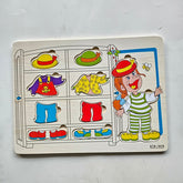 Wooden Dress Matching Puzzle - EKT3104