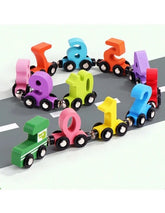 Wooden Number Magnetic Train - EKT3140