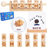 Extrokids Wooden Alphabet Pairing Puzzl - EKT3156
