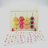 Wooden Intelligence Four Color Game 1 Pc Random Design Will Be Shipped - EKT3171