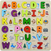 Wooden Alphabet Matching Puzzle - EKT3176