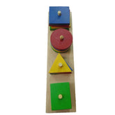 Extrokids Wooden Shape and Colour Sorter - EKW0029