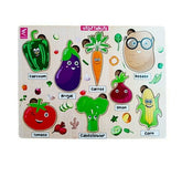 Extrokids matching vegetable-puzzle - EKW0185