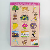 Extrokids naional symbol-puzzle game - EKW0191