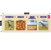 ANIMAL WORLD PUZZLE ACTIVITY GAME - EKW0221