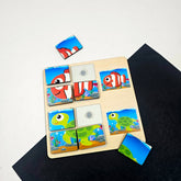 Extrokids Wooden Velcro Matching Puzzles - EKW0266
