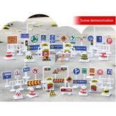 Signal Signs - Miniatures - Red Color - EKT1123