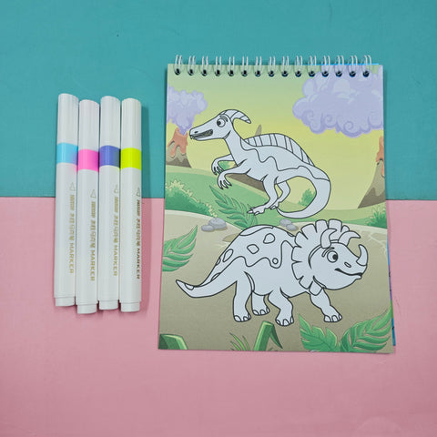 Colour Painting Set 1 Pc Dinosaur Theme will be - EKSS0190