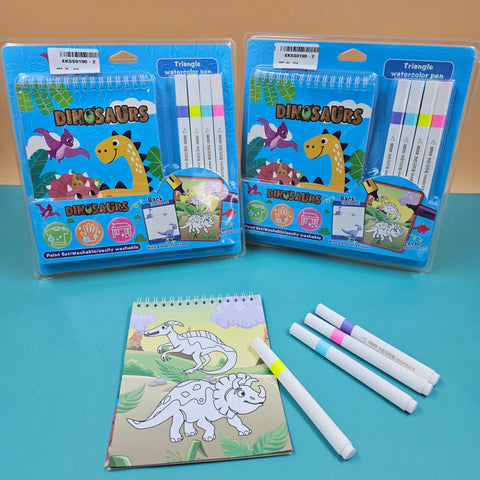 Colour Painting Set 1 Pc Dinosaur Theme will be - EKSS0190