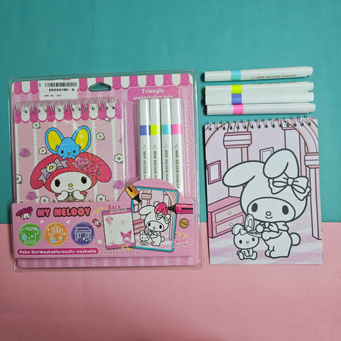 Colour Painting Set 1 Pc Girl Theme will be shipped - EKSS0190