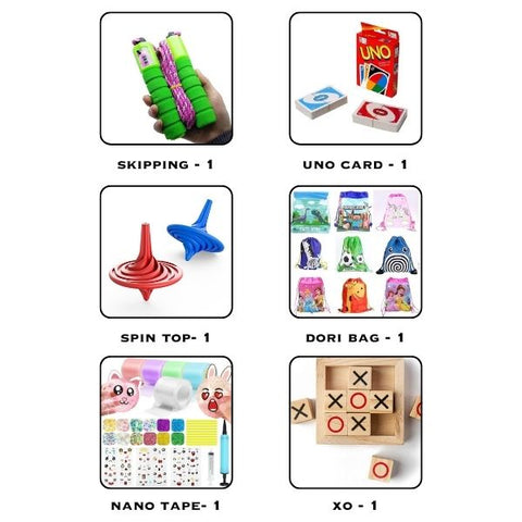 12-in-1 Kids Activity and Game Combo Kit: Endless Fun and Learning at Rs.999