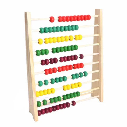 Wooden Abacus for Kids - Educational Math Toy for Toddlers & Preschoolers