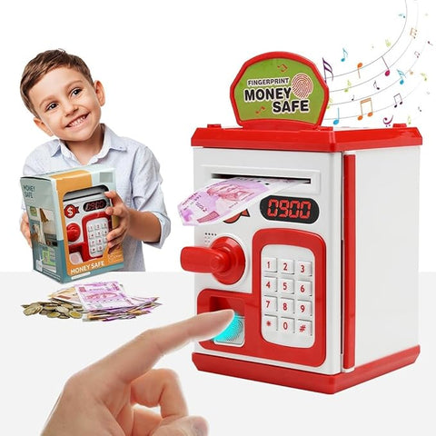 ATM Money Bank | Learn to Save with Finger-print Enabled Piggy Bank