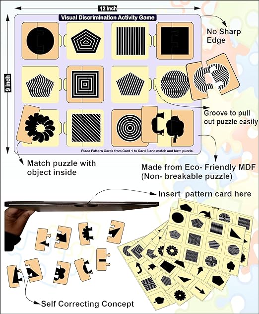 Visual Discrimination Game for Kids | Boosts Pattern Recognition & Focus