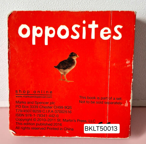 Opposites - BKLT50013