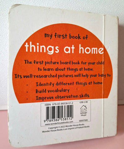 My First Book Of Things At Home - BKLT50030