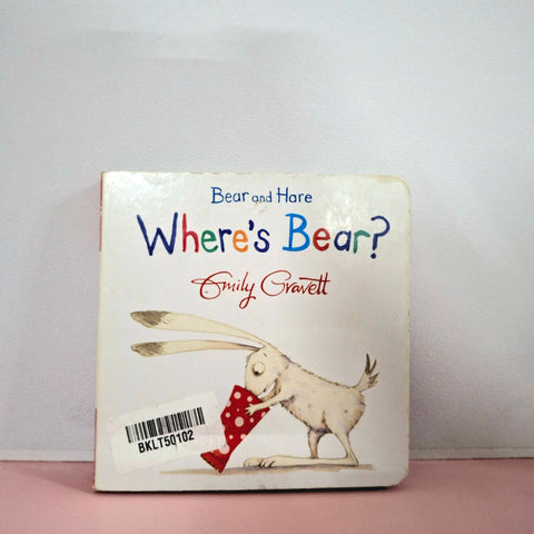 Bear And Hare Wheres Bear - BKLT50102