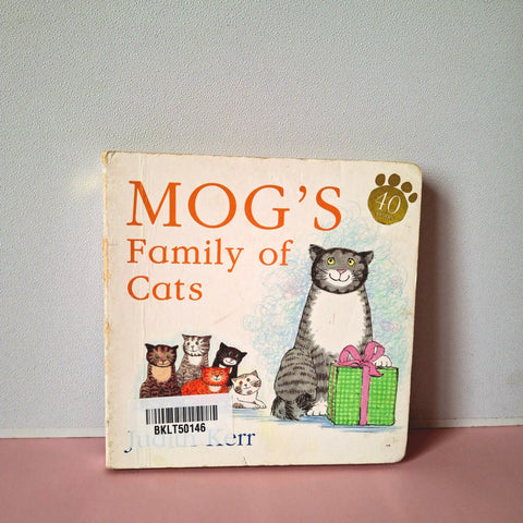 Mogs Family Of Cats - BKLT50146